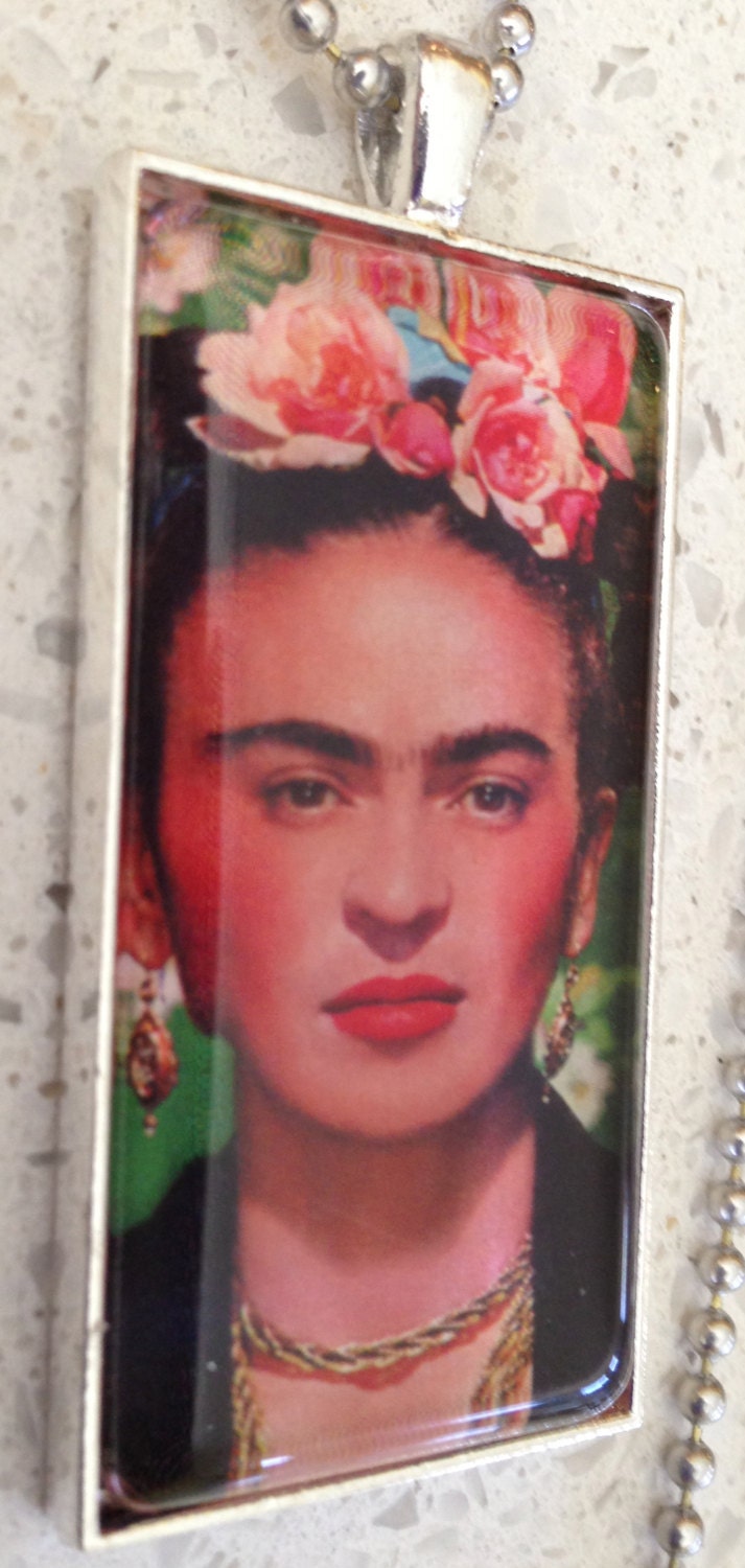 Frida Kahlo Pendant - French Vogue Cover