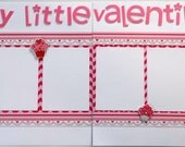 MY LITTLE VALENTINE 12 x 12 premade scrapbook pages - Valentine's Day