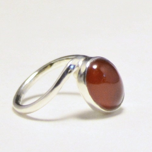 Pinky Promise Ring or Bi Pass Gemstone Ring