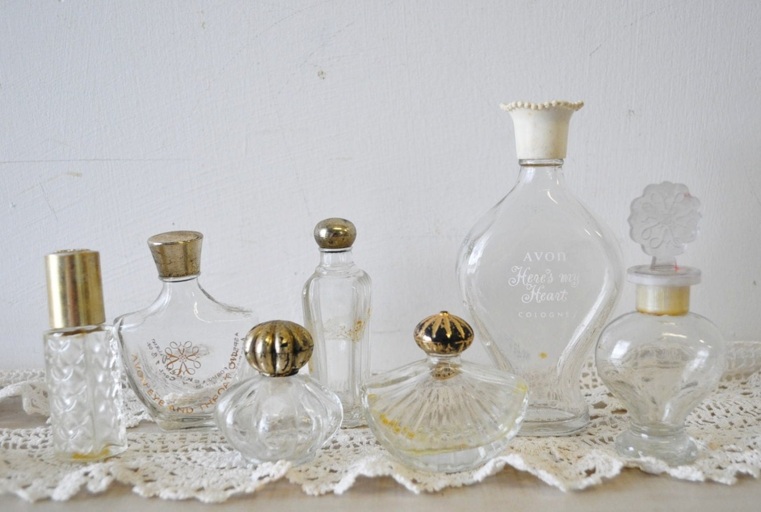 instant collection Avon perfume bottles vintage by MyraMelinda