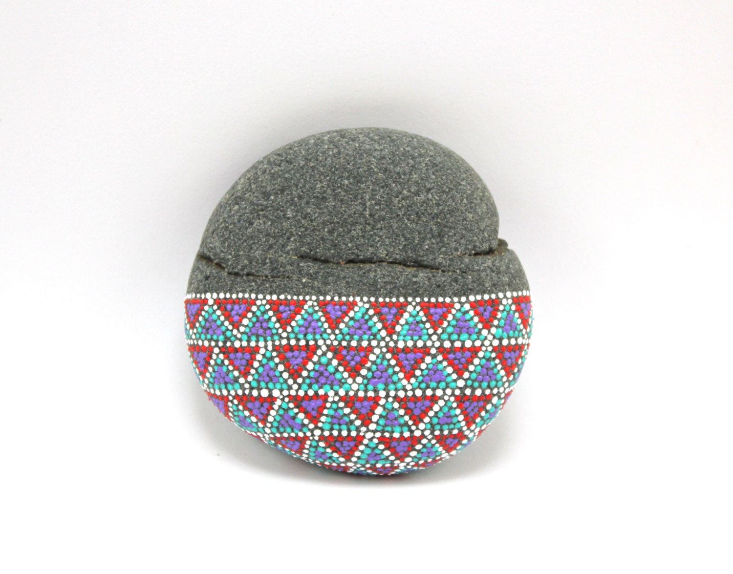 Half Full / Alaska Series / Painted Stones by Amy Komar