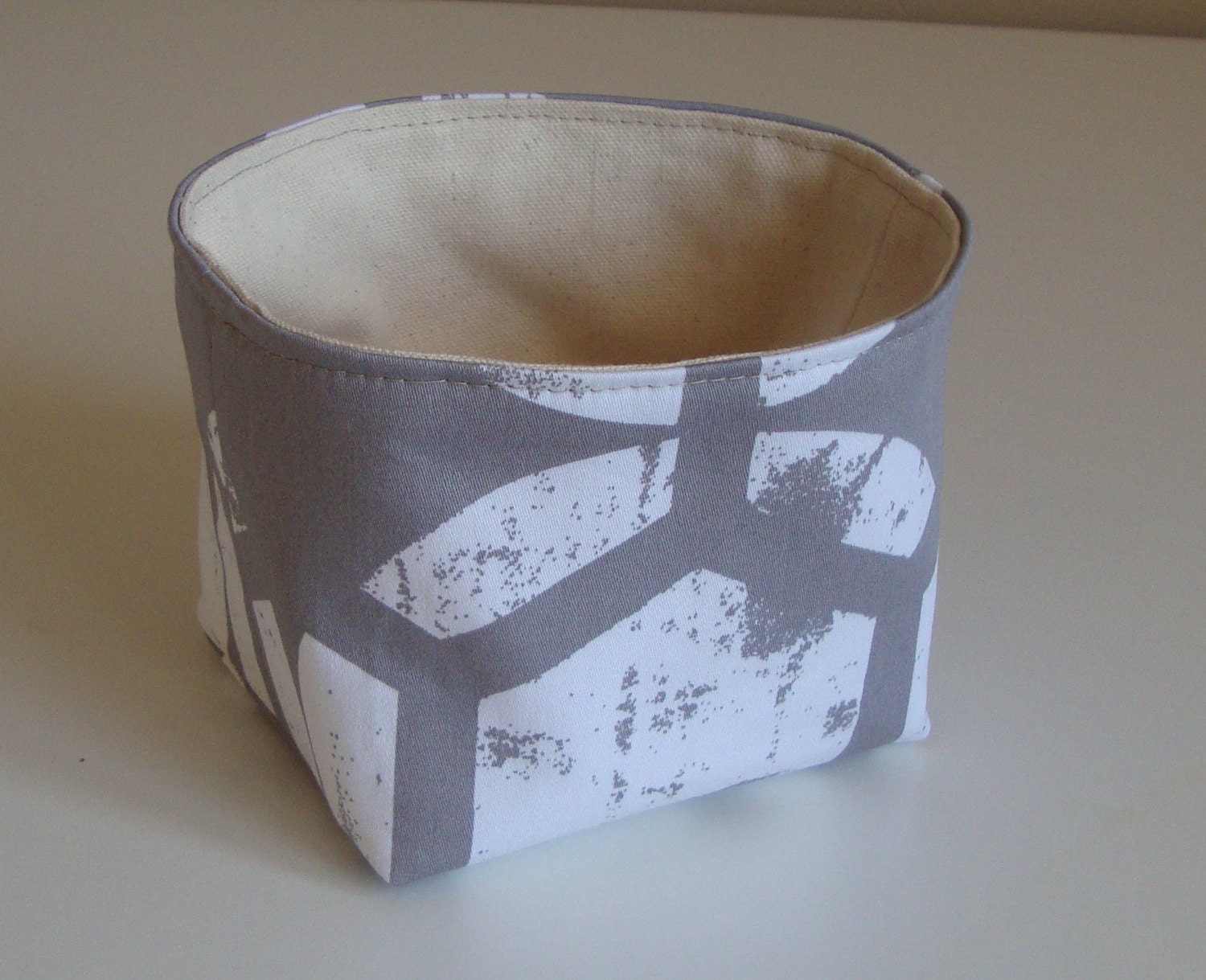 Mini Bucket - fabric storage bin