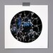 imaginary star chart number 4 // stars, constellations, astronomy // archival art print from my original painting // by natasha newton