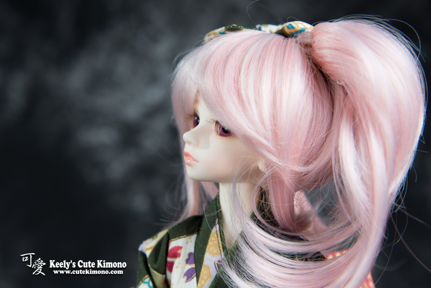Ribbon Fantasy Wa-Loli Kimono for MSD Mini Super Dollfie, Mini Dollfie dream and Luts Kid Delf