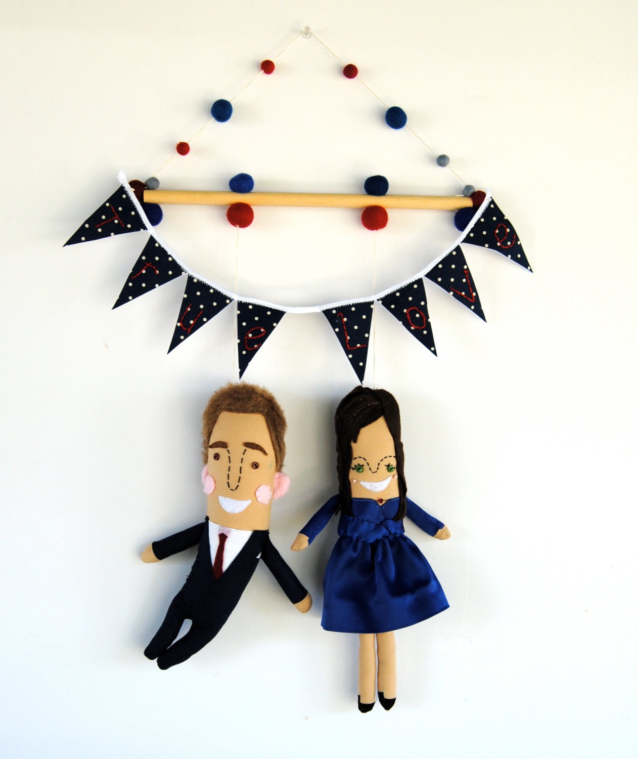 A Couple's Personalized Wall Hanging