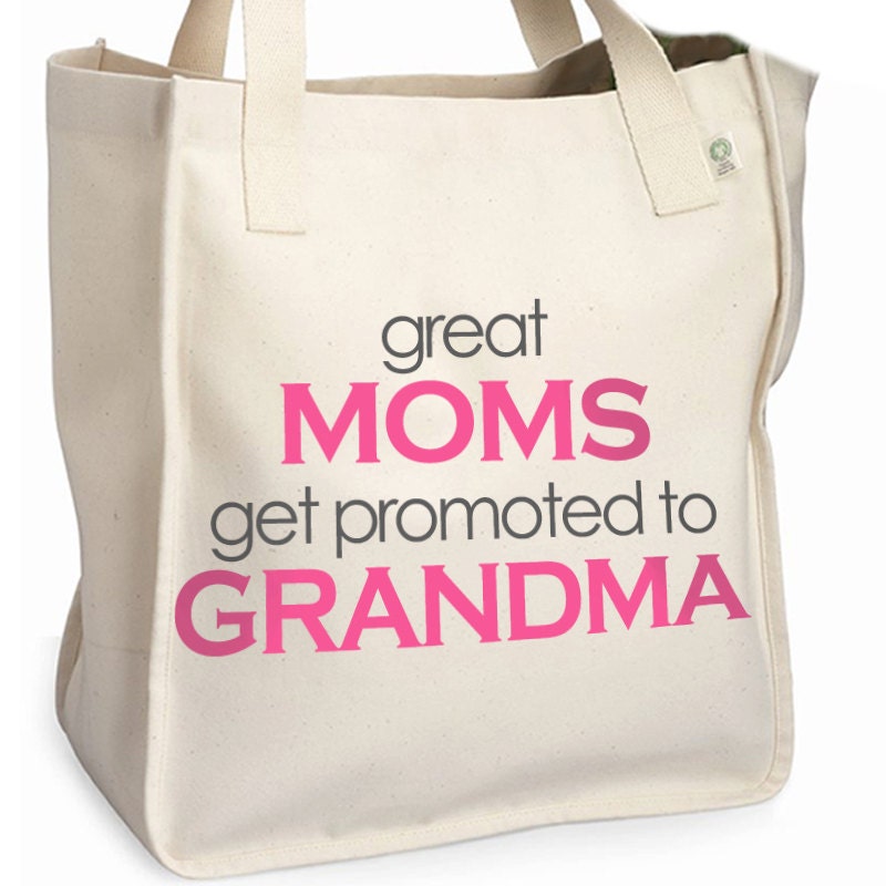 Personalized great moms get promoted ORIGINAL design tote bag