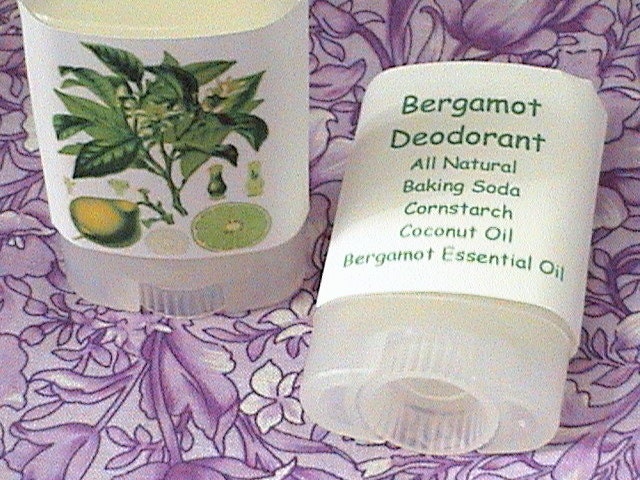 Bergamot All Natural Deodorant Shipped Free