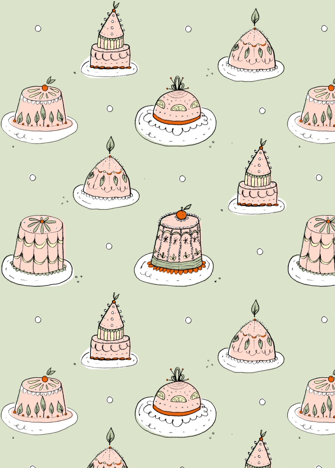 Tea Cakes Card