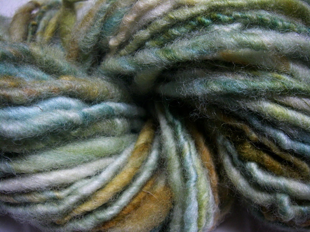 Handspun Bulky Weight Wool Yarn by KnoxFarmFiber