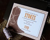 Cowboy Birthday or Shower Invitation