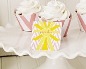 You are my Sunshine food signs/table tents