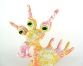 Alien Plush Toy, Stuffed Animal Cute Monster by Adopt an Alien named Sunshine