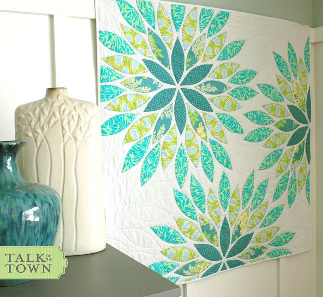 Sea Glass - Applique Baby Quilt PDF