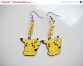 Summer Sale Pikachu Pokemon Dangle Earrings Anime
