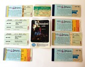 Vintage Disneyland Paper Ephemera from the Summer of 1970
