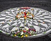 Strawberry Fields John Lennon Mosaic Central Park Fine Art Photograph