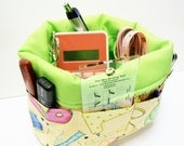 Mini Organizer Basket with 12 Pockets pdf Sewing Pattern