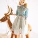jiajiadoll- lace blue dream dress fit momoko or misaki or blythe