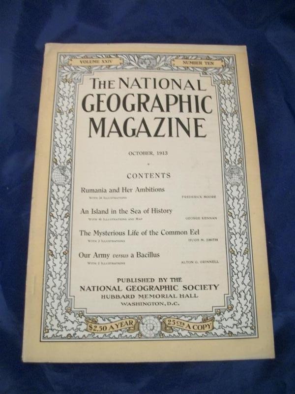 October 1913 National Geographic Magazine