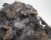 Natural Smokey, Hand Washed Border Leicester Fleece, 3 ounces