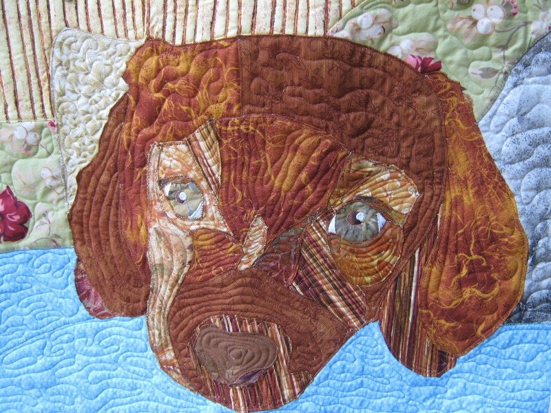 Pet Portrait Quilt Custom For You