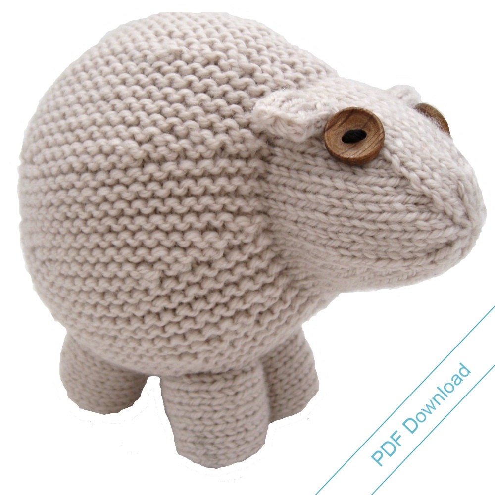 Knitting Pattern PDF. Toy Sheep. Knit Your Own Flock.