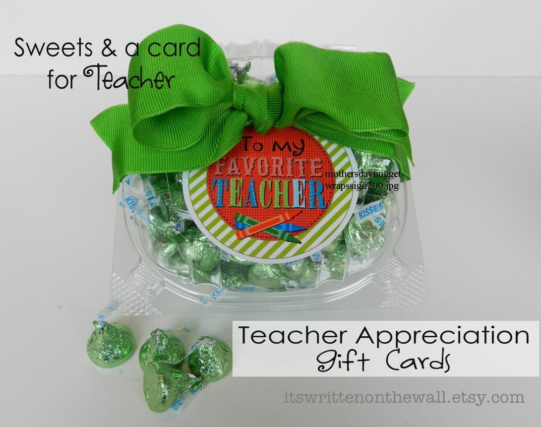 Teacher Appreciation Gift Tags-To My Favorite Teacher-INSTANT DOWNLOAD