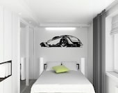 Classic Car Customizable Wall Decal
