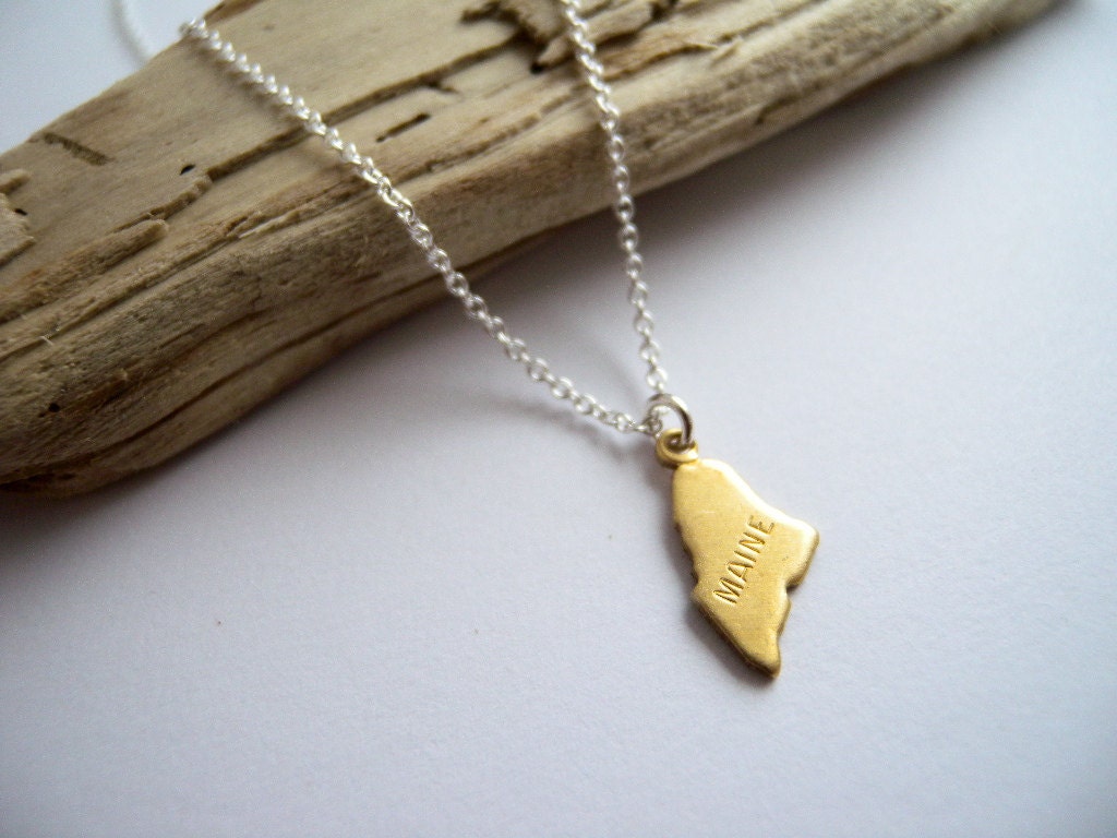 Tiny Maine Necklace