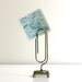 Vintage Brass Paper Clip Note Holder