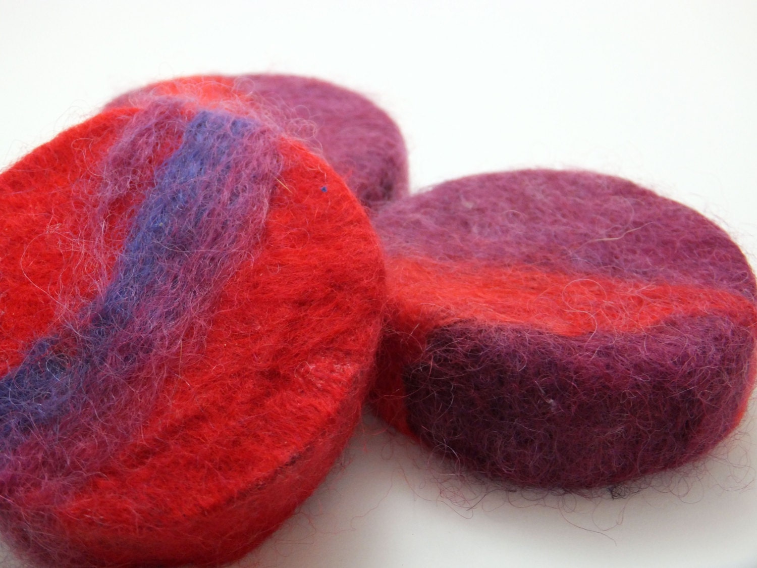 Patchouli Soap- Red Felted Bars