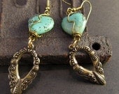 Heart and Teardrops Earrings