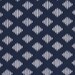 ikat in navy by dear stella in half yards