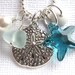 Sea Glass Necklace: Summer Beach Love