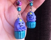 Adventure Time - Lumpy Space Princess as a Cupcake Earrings