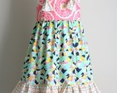 KNOT dress/ NATALIE knot dress/ SUMMER dress/ 12 mo - 5t