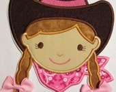 Iron On Applique -  Cowgirl 7856CG