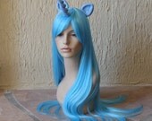 Trixie costume cosplay wig -  My Little Pony costume  / unicorn / friendship is magic / My Little Pony