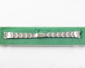 MINT Ladies vintage genuine Rolex Oyster wrist watch strap band Model 6634 expansion stretch stainless steel NEVER SOLD old stock 1970s
