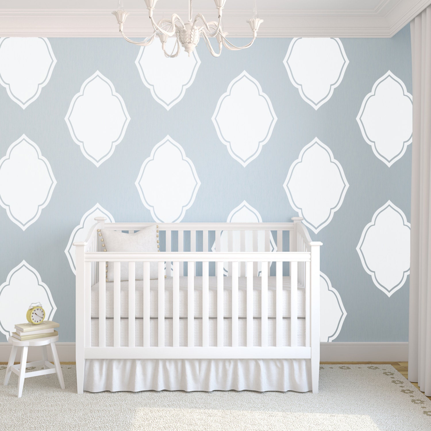 Giant Moroccan Diamonds- 15 Graphics, Vinyl Wall Decal, Vinyl Wall Graphic, Sticker, Wall Art, Moroccan theme- item 10029