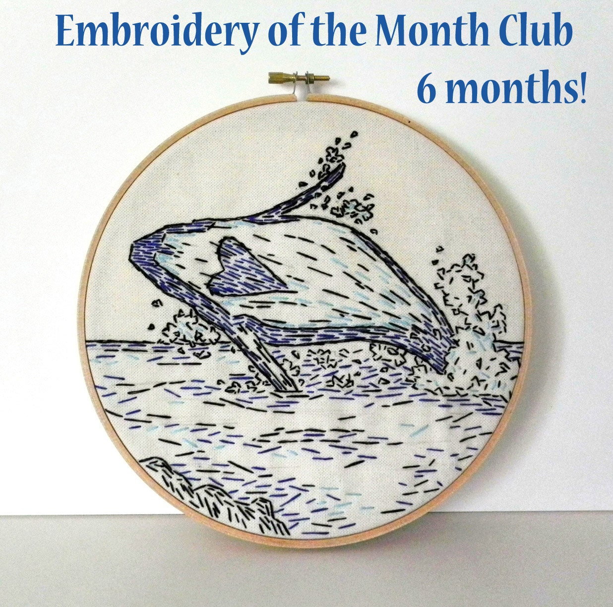 Embroidery of the Month Club - 6 months