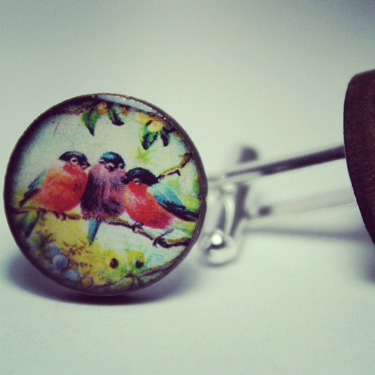 Trio Birds Cufflinks