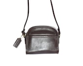VTG Coach Brown Leather Shoulder Bag