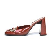 Prada Patent Leather Mules 7