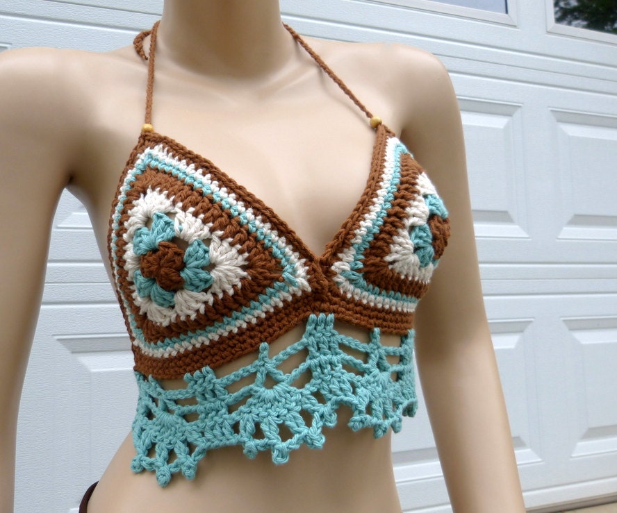 the ROCKFEST - Satin Lined Halter Top in 100% Cotton,Attire for Music and Art Festivals, Belly Dancers, Rennaissance Fair and Cosplay