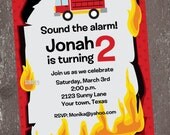 Fire Truck Birthday Invitations Il_170x135