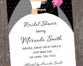 Bride and Groom Bridal Shower Invitations Il_170x135