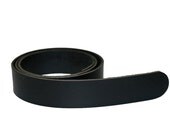 Black Leather Belt ( Including Buckle ) -  SANDALI Accessories - Unisex Collection