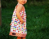 NEW Brite Hearts Pillowcase Dresses