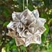 Small Alice in Wonderland Book Paper Flower Ball Ornament